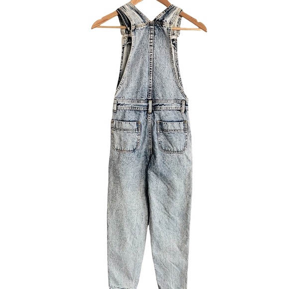 Milano Bay Acid Wash Overalls Sz 10 - Picture 2 of 6